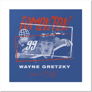 Wayne Gretzky Edmonton Tones Posters and Art